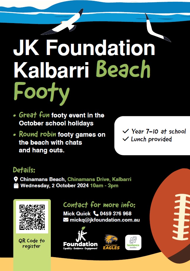 Kalbarri Beach Footy